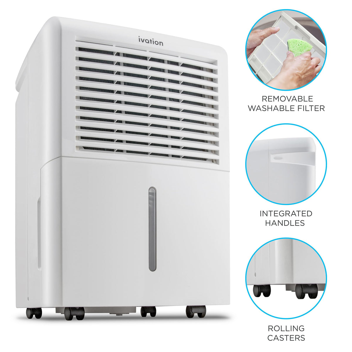 50 Pint Dehumidifier with Pump & Drain Hose C71870