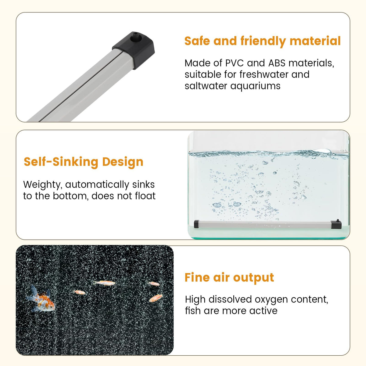 Aquarium Bubble Strip Air Stone Kit P779