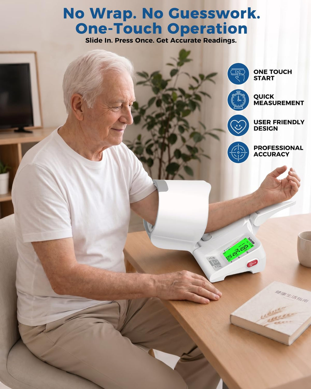 Upper Arm Blood Pressure Monitor Y855