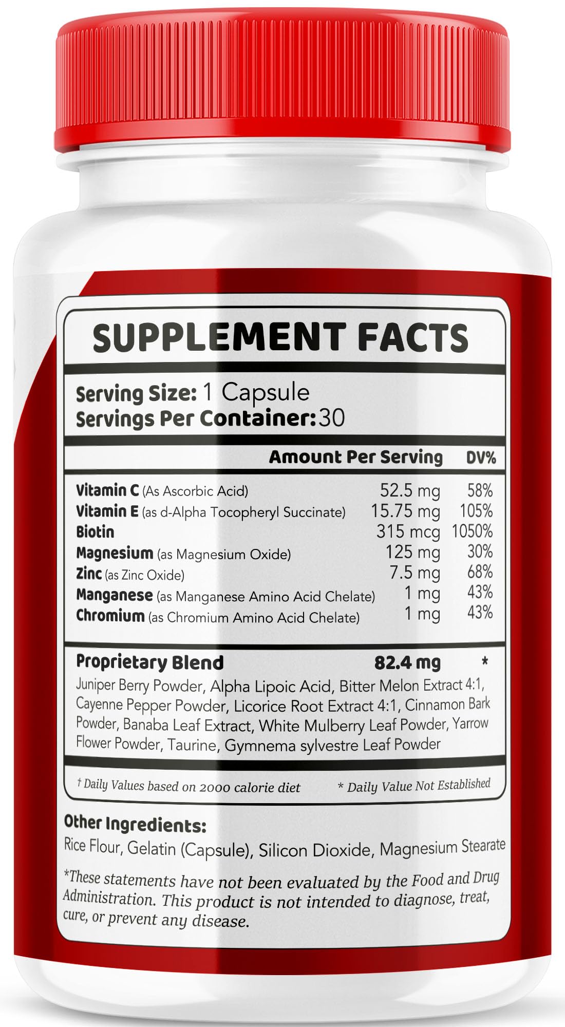 90 Capsules Supplement Pills G39730