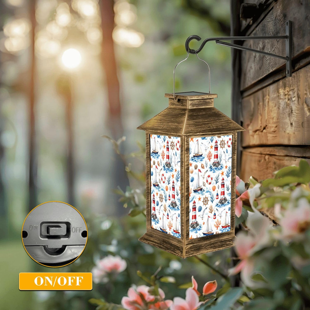 Waterproof LED Solar Lantern K136219