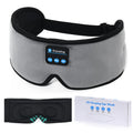 Wireless 3D Eye Mask Sleep Headphones Grey I900