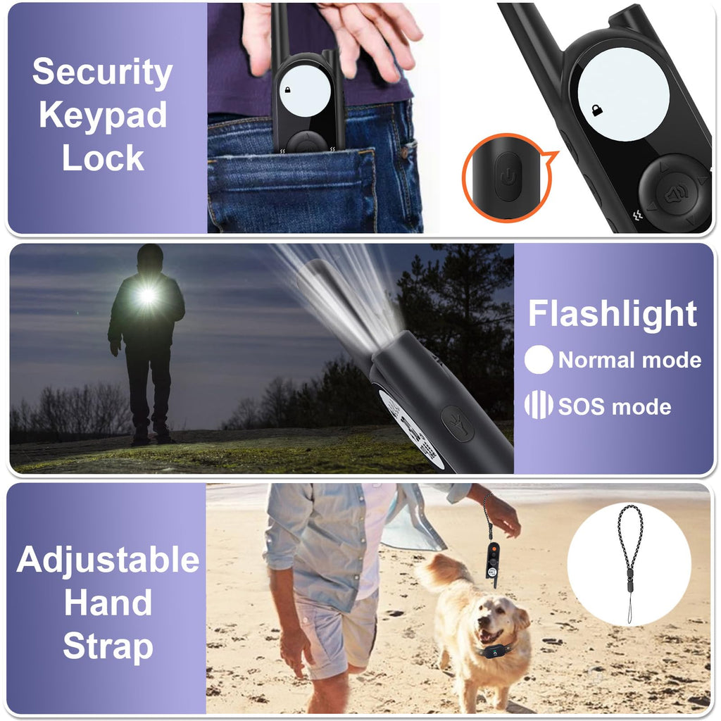 Wireless Dog Fence for 2 Dogs with Waterproof Collar E940