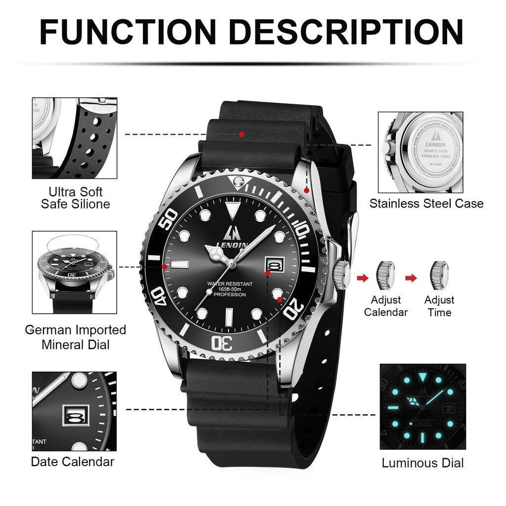 Waterproof Stainless Steel Mens Watch K480182