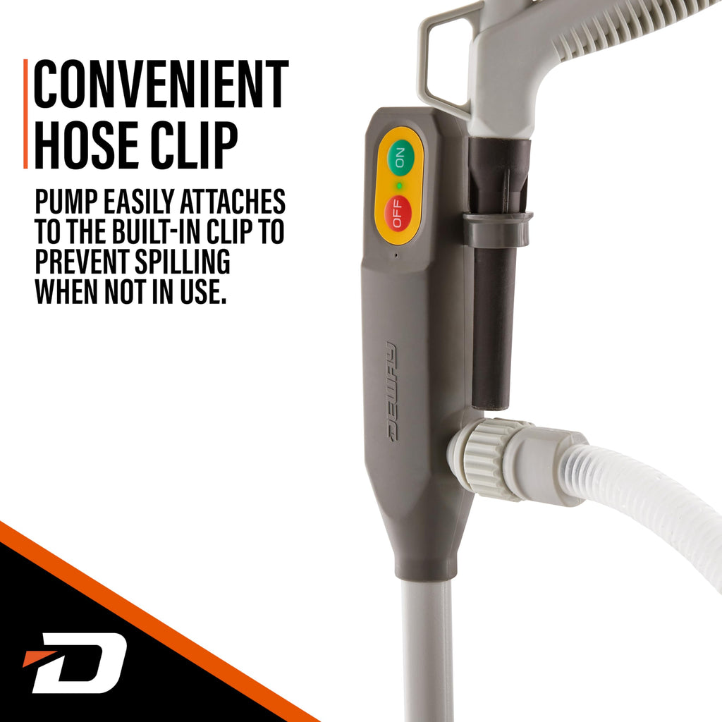 Stick Fuel Pump with Trigger Nozzle and 51in Clear Hose C3659