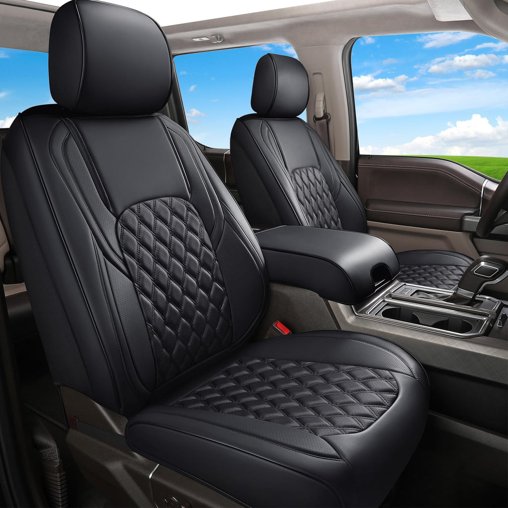 Leather Full Set Pickup Truck Seat Covers Z562483