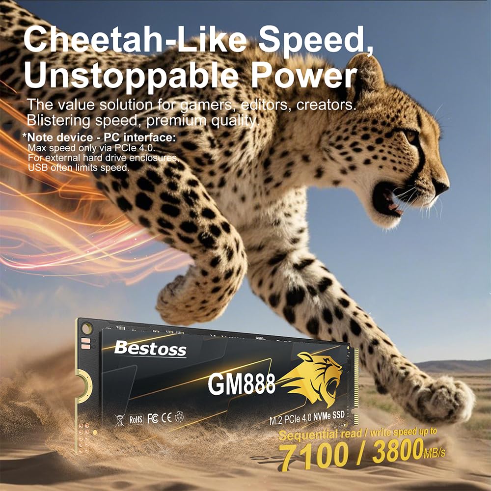NVMe M.2 2280 SSD 512GB PCIe 4.0 D69271