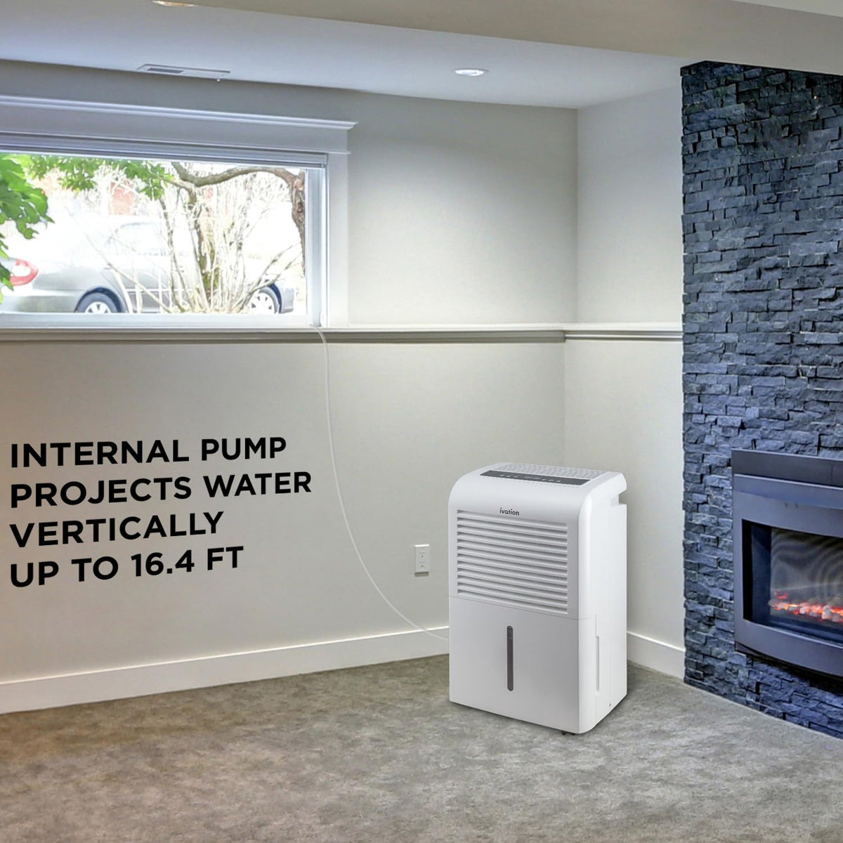 50 Pint Dehumidifier with Pump & Drain Hose C71870
