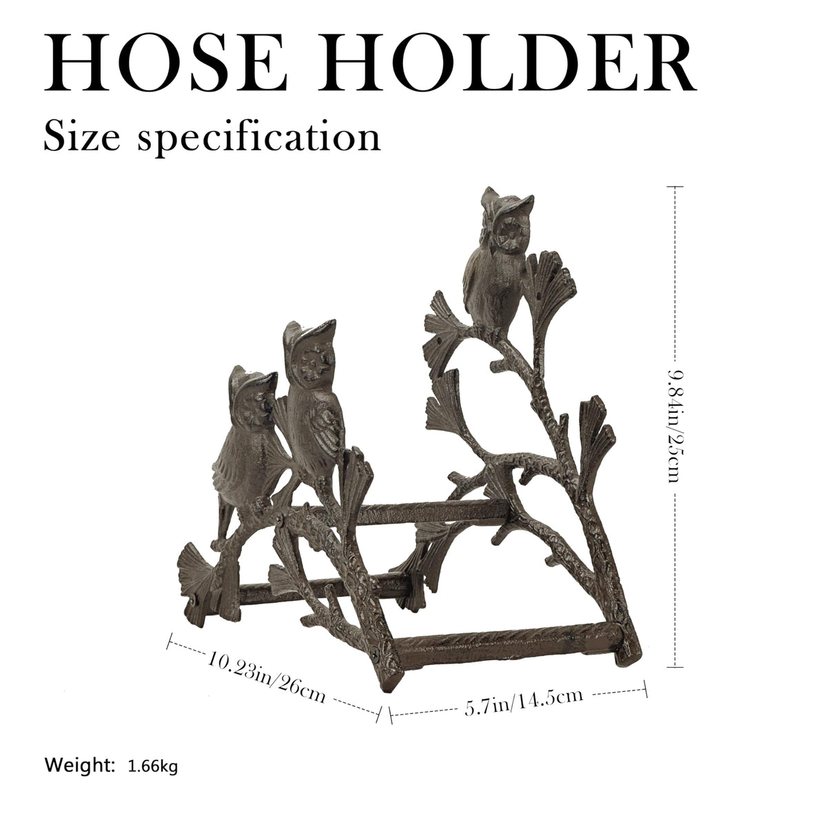 Cast Iron Garden Hose Holder L89219