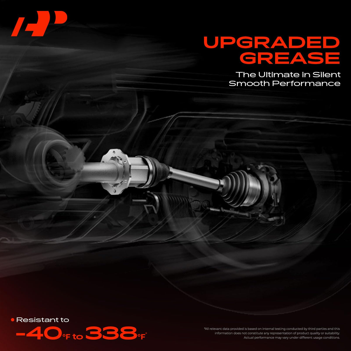 Set of 2 Front CV Axle Shaft Assembly W329