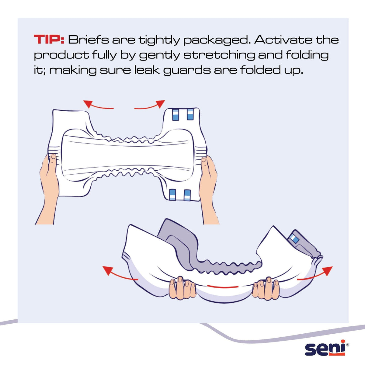 Unisex Adult Incontinence Briefs 22-31 in 12 ct O1051