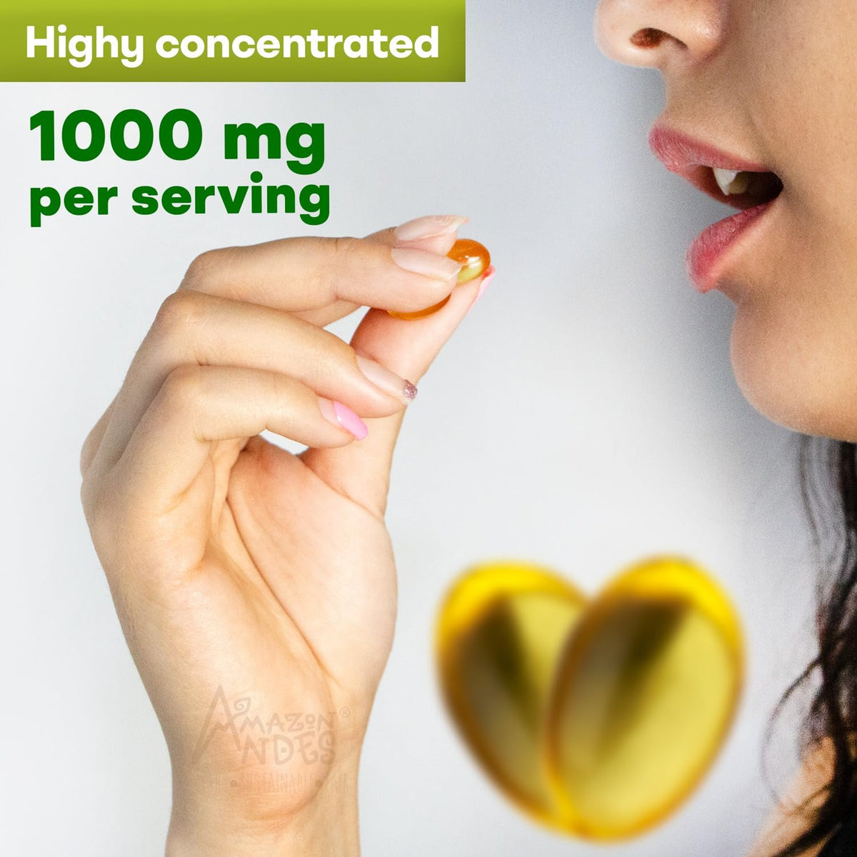 Moringa Seed Oil Softgels, Cold-Pressed, Vegan, 100 Softgels V719616