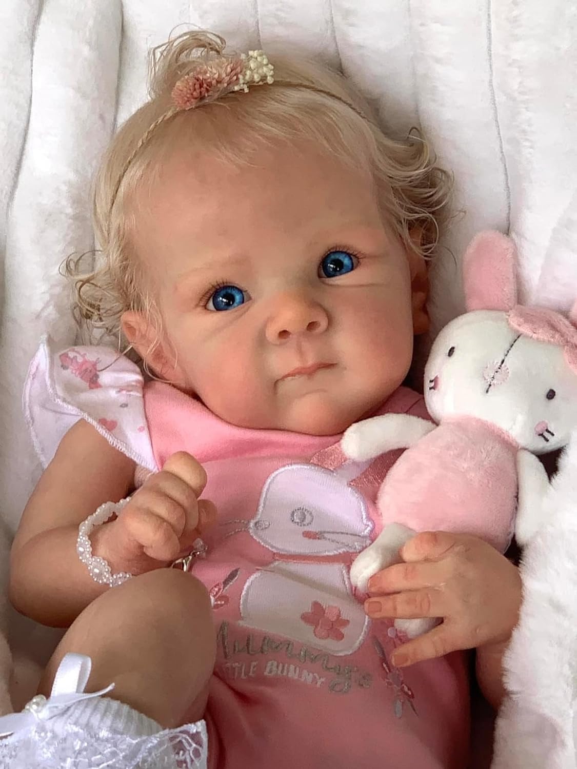 18 inch Silicone Full Body Vinyl Reborn Baby Dolls I9889