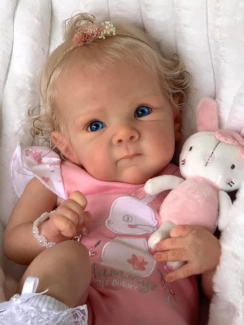 18 inch Silicone Full Body Vinyl Reborn Baby Dolls I9889