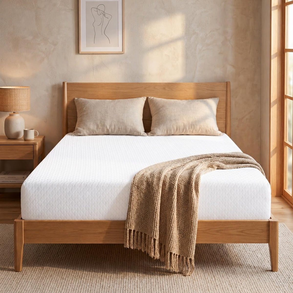 Twin Size 5 Inch Memory Foam Mattress D789089