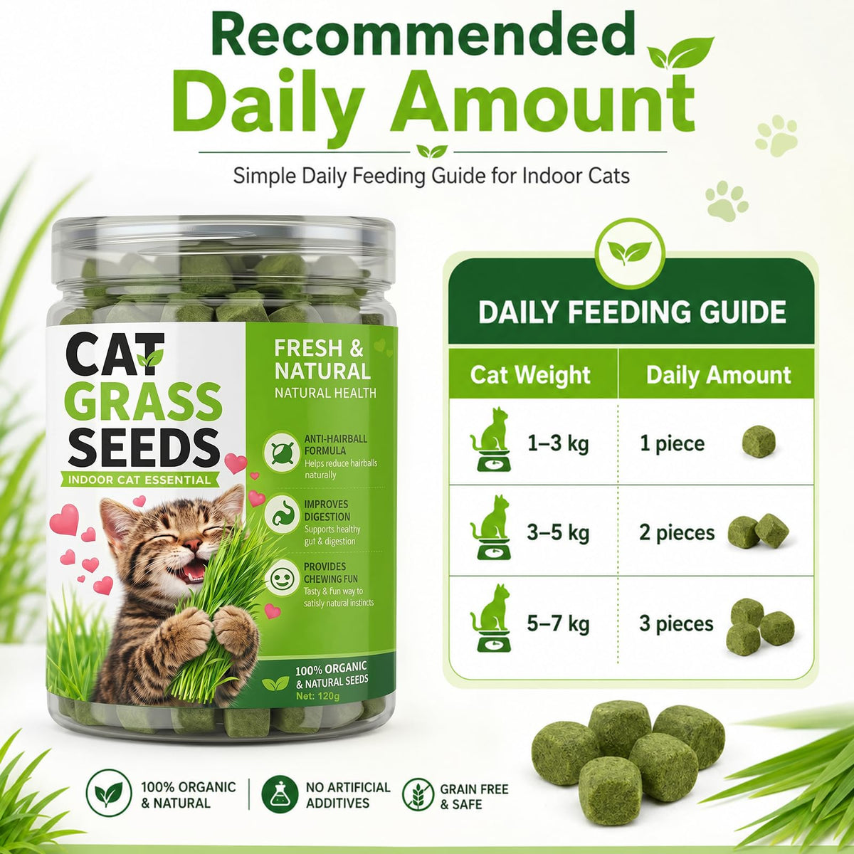 Cat Grass for Indoor Cats T322