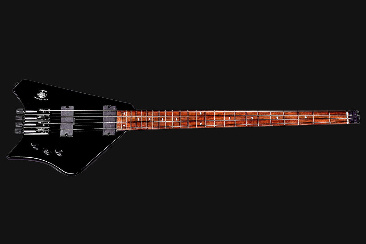 Black Headless 4 String Electric Bass Q906