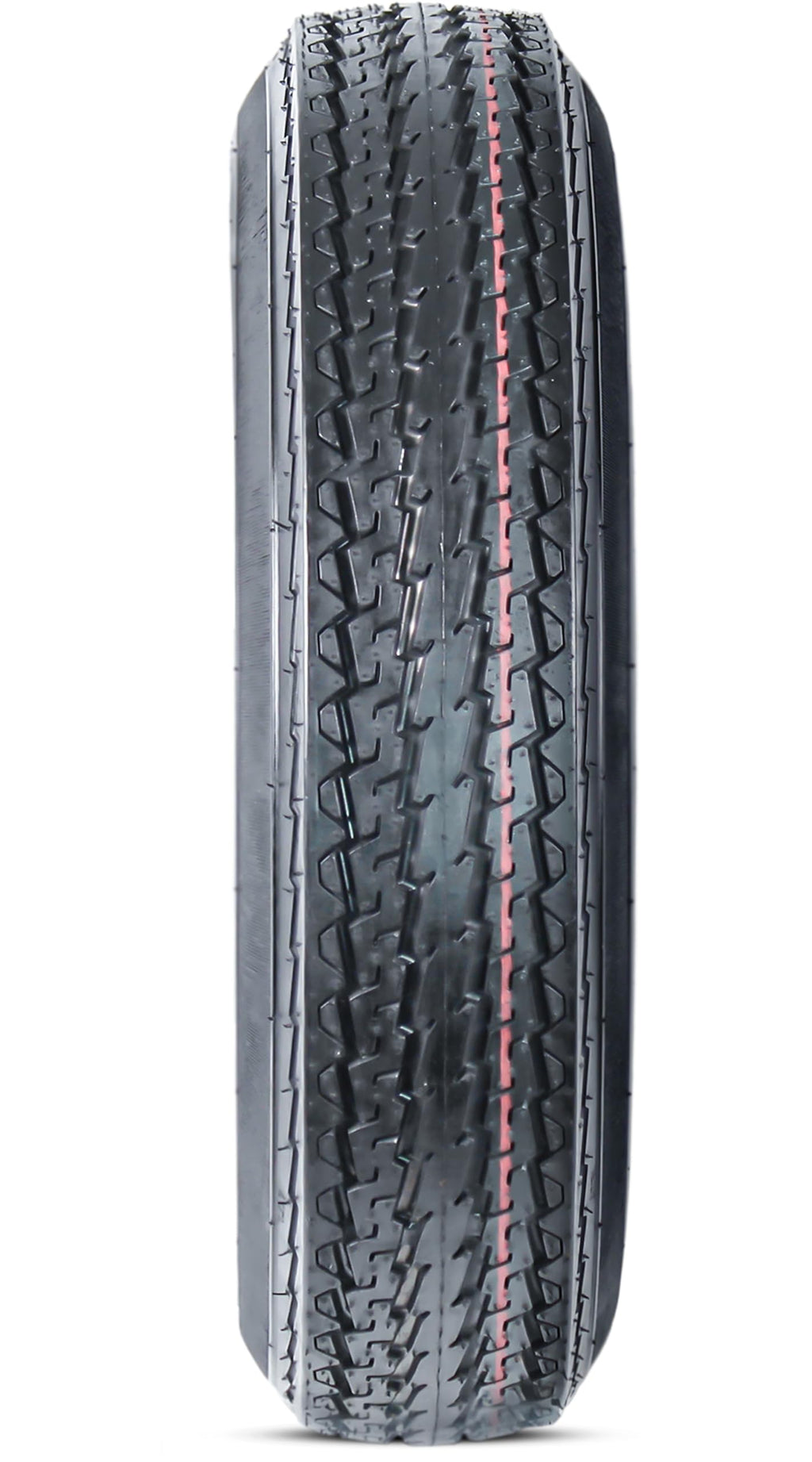 2-Pack Trailer Tire Rim Assembly 4.80-12 5 Lug Black K165455