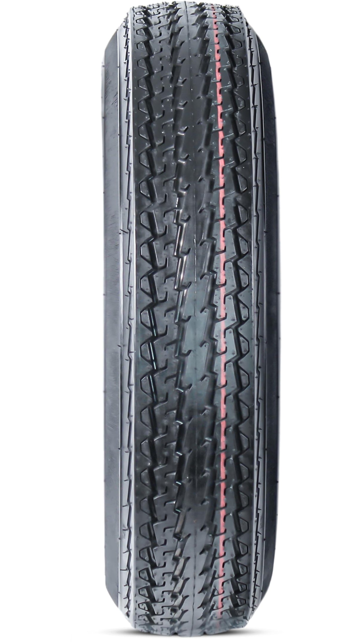 2-Pack Trailer Tire Rim Assembly 4.80-12 5 Lug Black K165455
