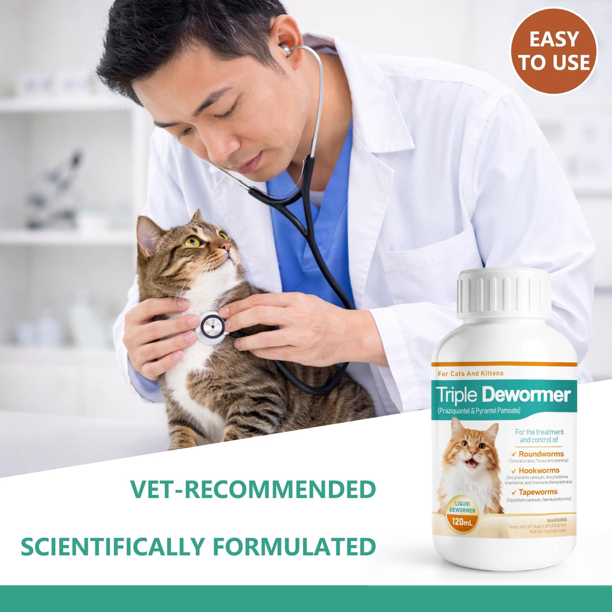 Liquid Cat Dewormer 120 mL G815822