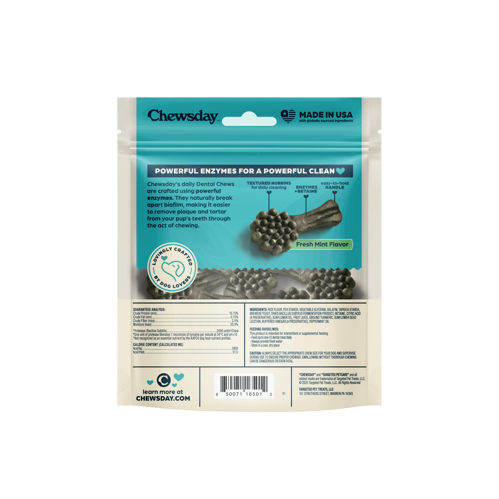Fresh Mint Flavor Dental Chews, 13 Count Q1339