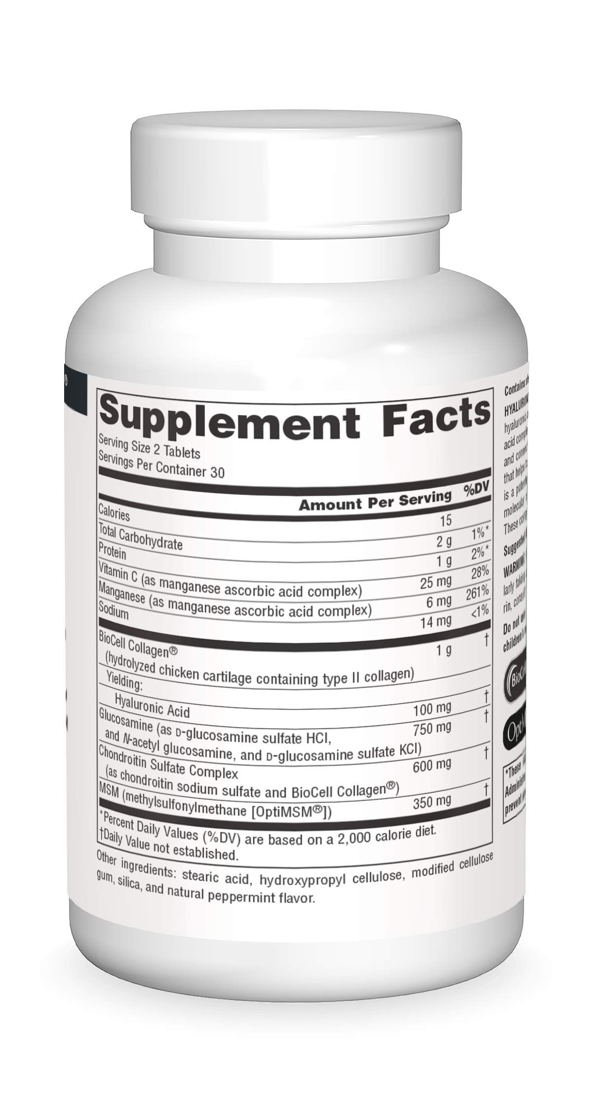 Hyaluronic Joint Complex 60 Tablets L65098