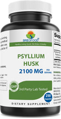 Psyllium Husk Fiber Supplement 250 Capsules Y655