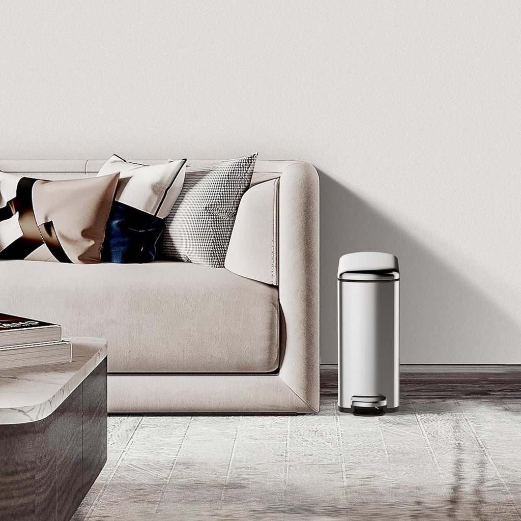 Stainless Steel Step Trash Can 13.2 Gallon C5867