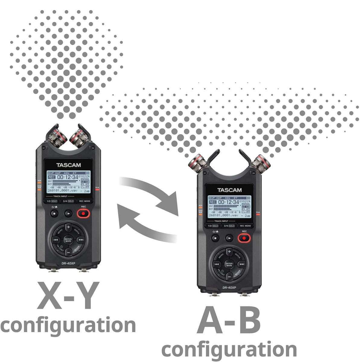 4-Channel 32-Bit Float Portable Handheld Field Recorder and USB-C Audio Interface F72856