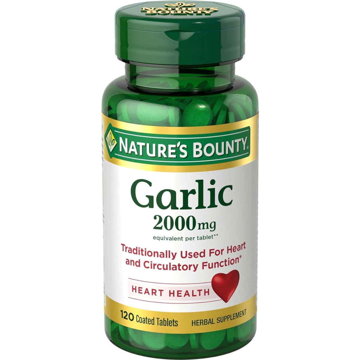 Garlic Tablets 2000mg 120 Count O675