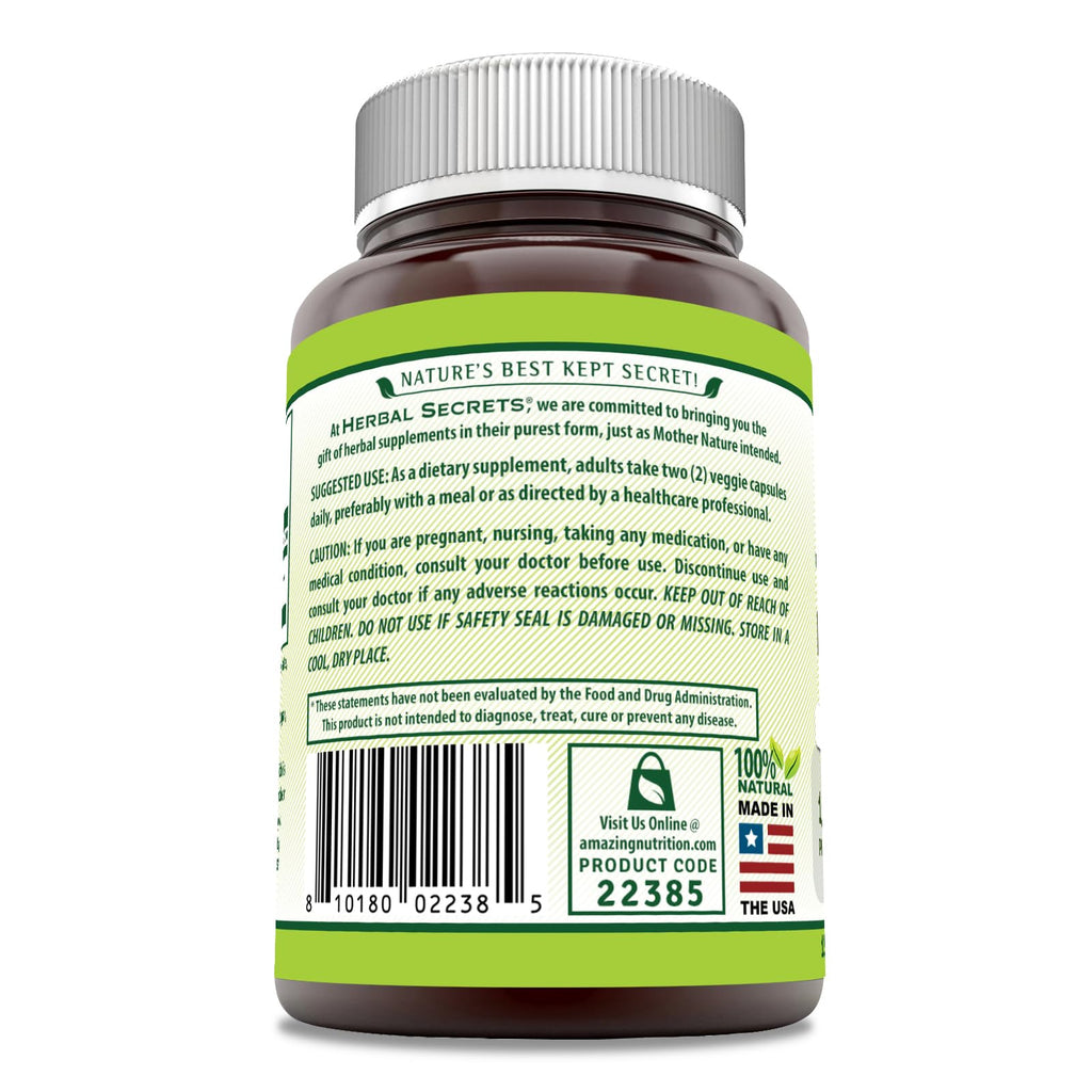 Cinnamon Supplement 1000 Mg 120 Veggie Capsules Q727