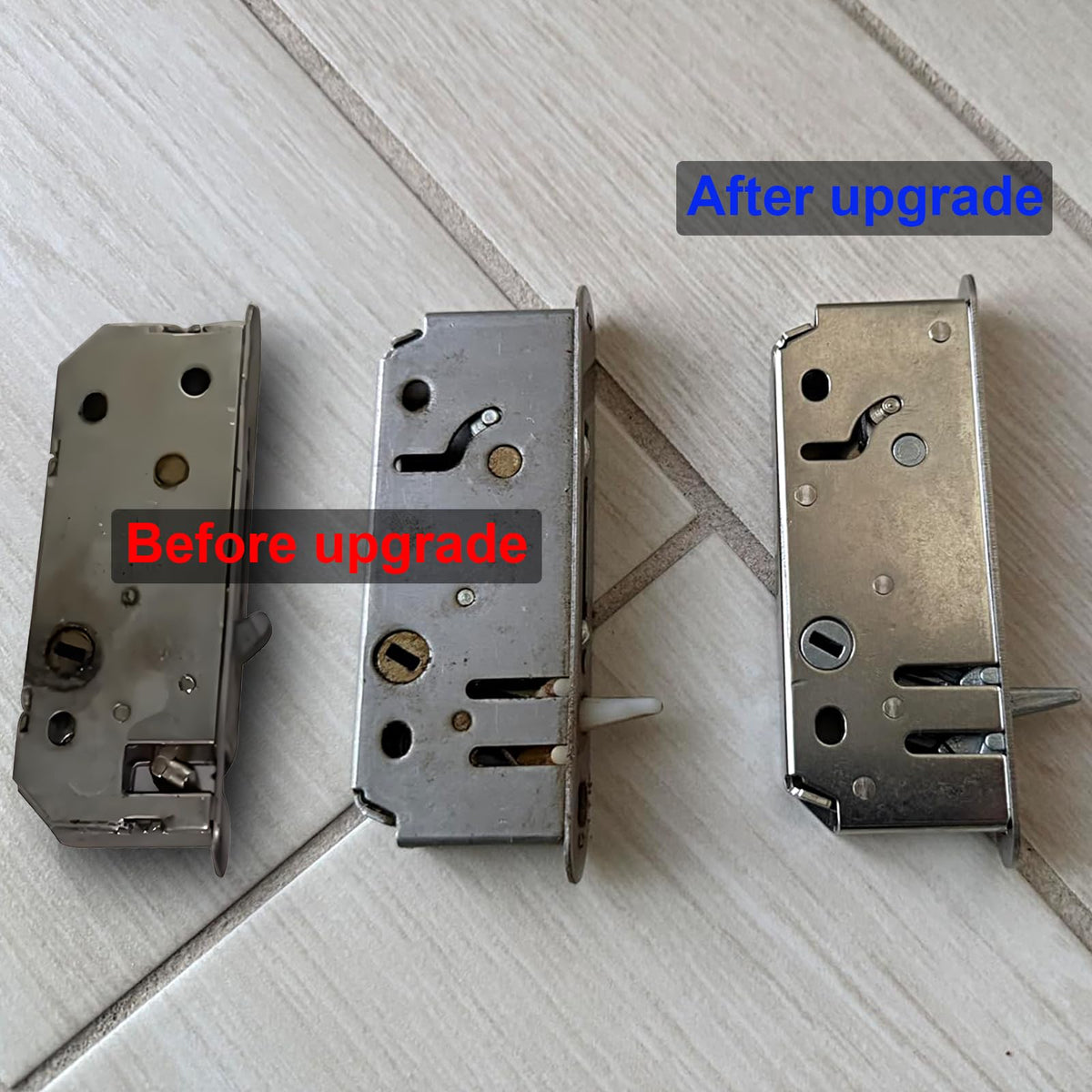 Sliding Patio Door Lock and Receiver Kit E618