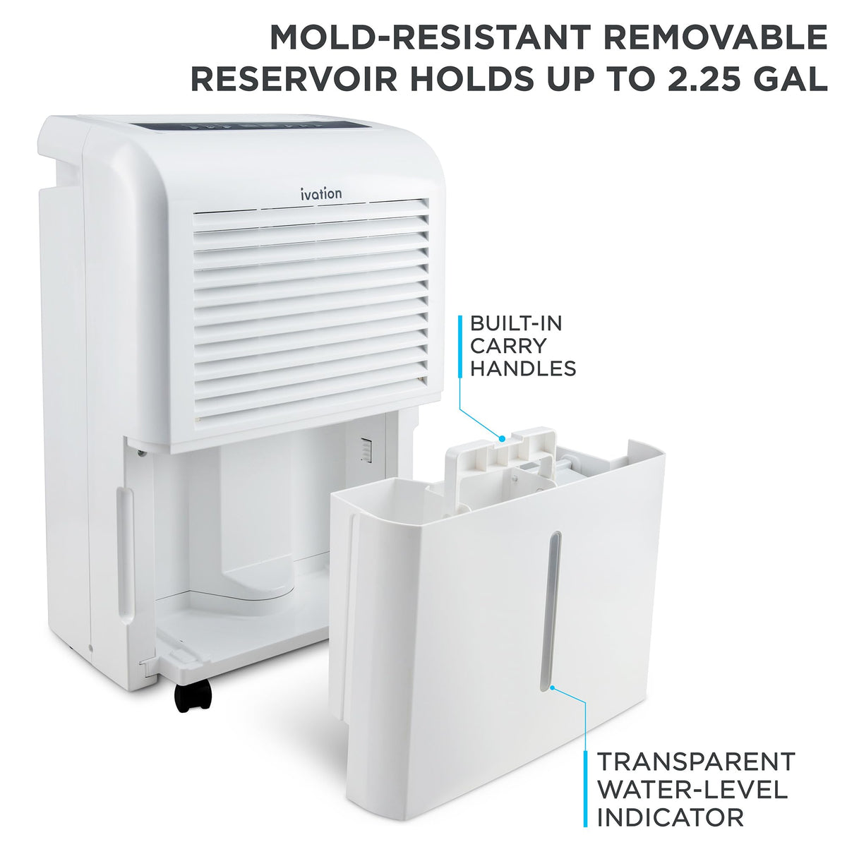 50 Pint Dehumidifier with Pump & Drain Hose C71870