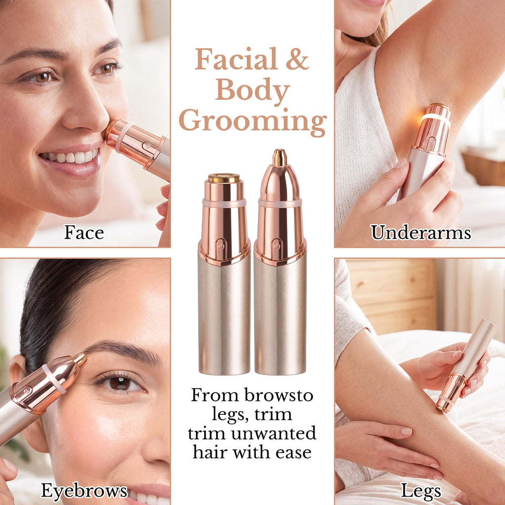 2 in 1 Face Epilator and Eyebrow Trimmer M997