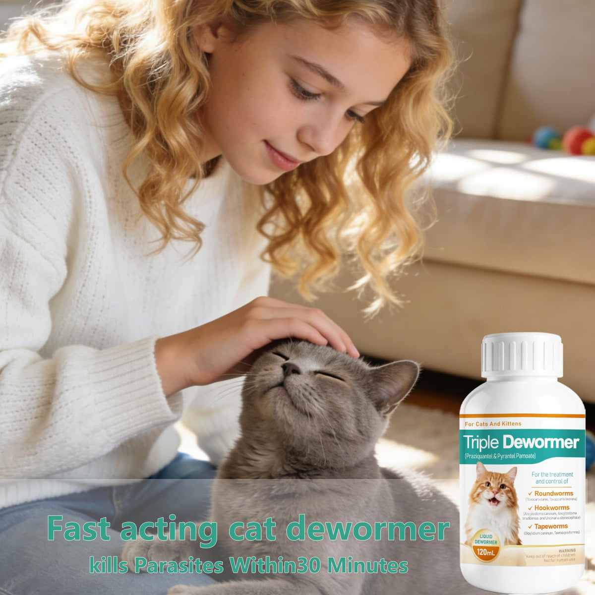 Liquid Cat Dewormer 120 mL G815822