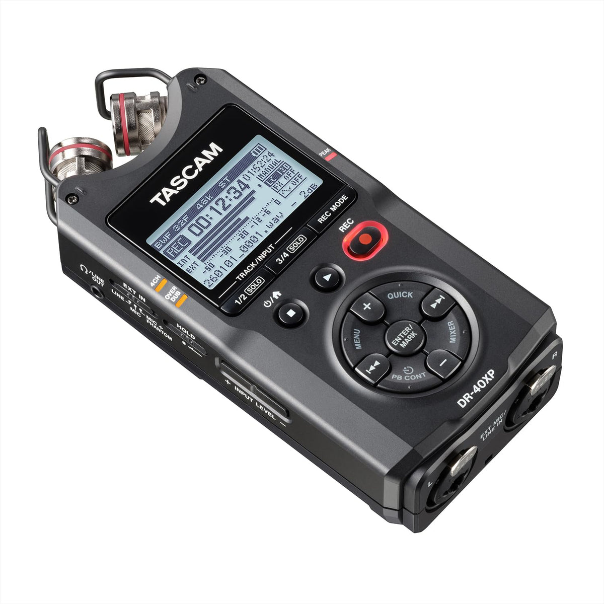 4-Channel 32-Bit Float Portable Handheld Field Recorder and USB-C Audio Interface F72856