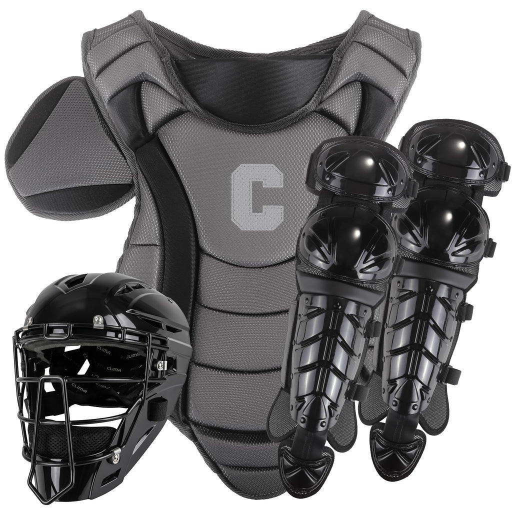 Youth Catcher's Gear Set with Helmet, Chest Protector & Leg Guards M266306