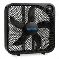 Black 3 Speed 20in Floor Box Fan R93059