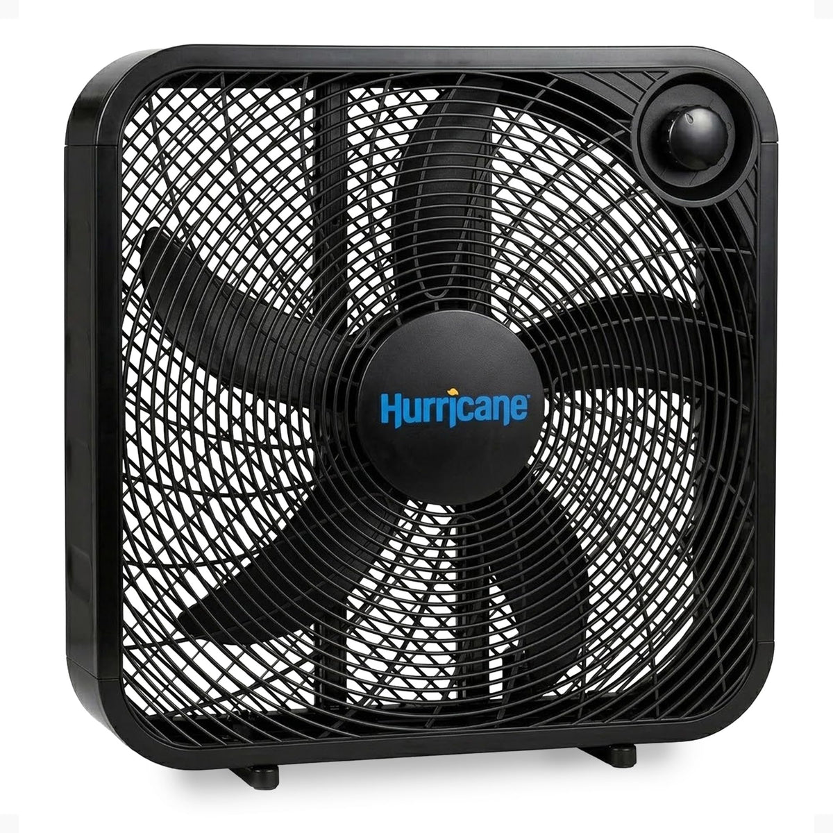 Black 3 Speed 20in Floor Box Fan R93059
