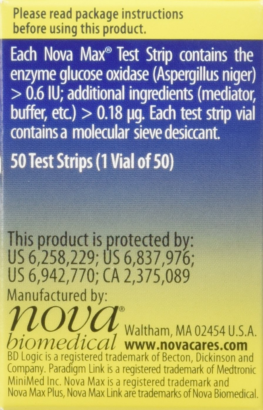Glucose Test Strips 50 ct. U165925