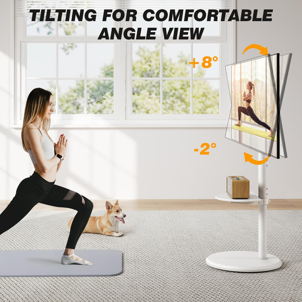 Rolling Mobile TV Stand for 32-65 Inch Flat Screen TVs C22386