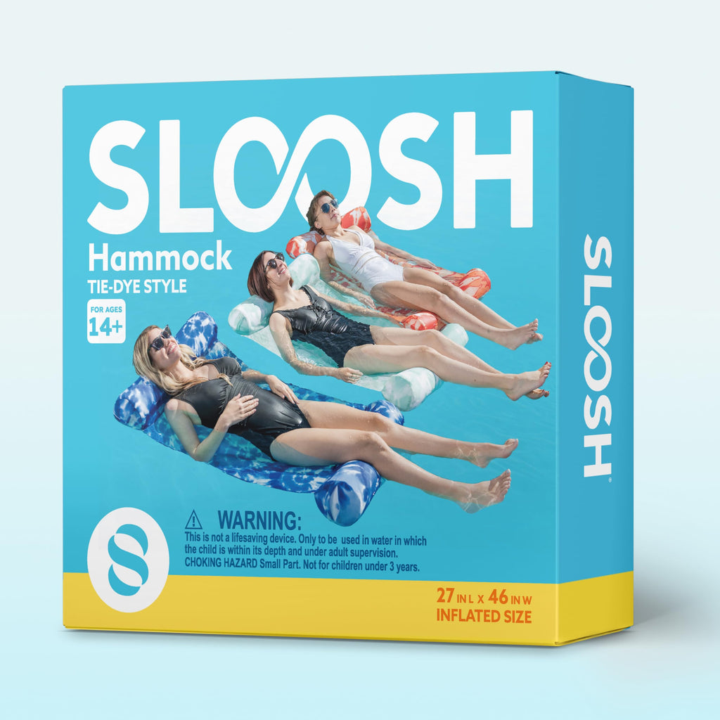 3 Pack 4-in-1 Inflatable Pool Floats Water Hammock Lounges W702