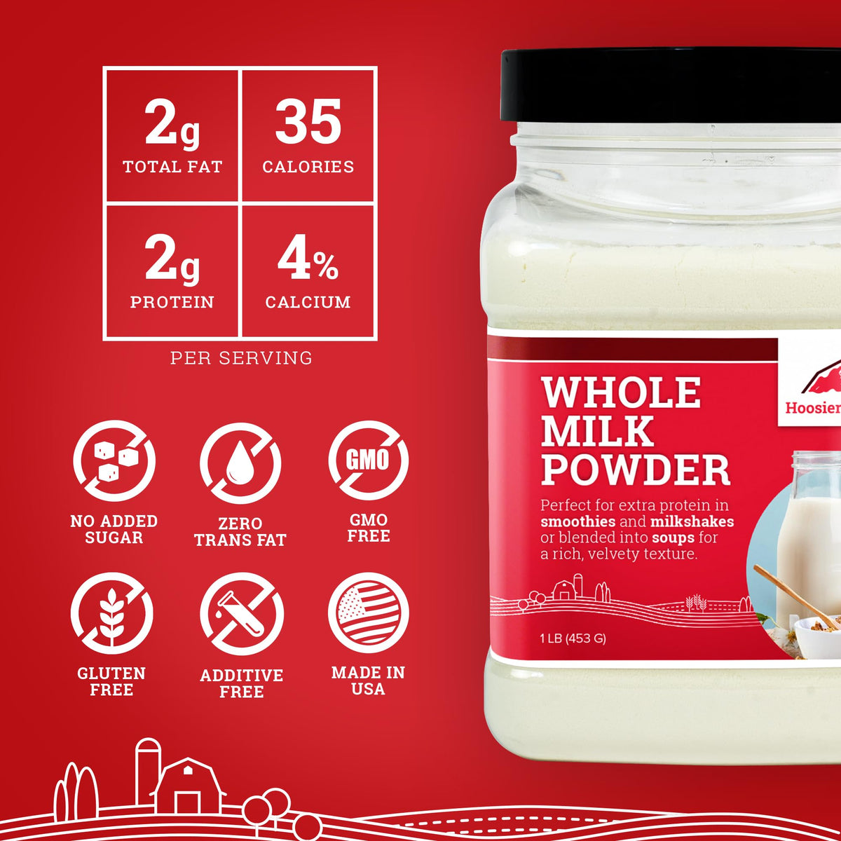 Whole Milk Powder 1 Pound O535173