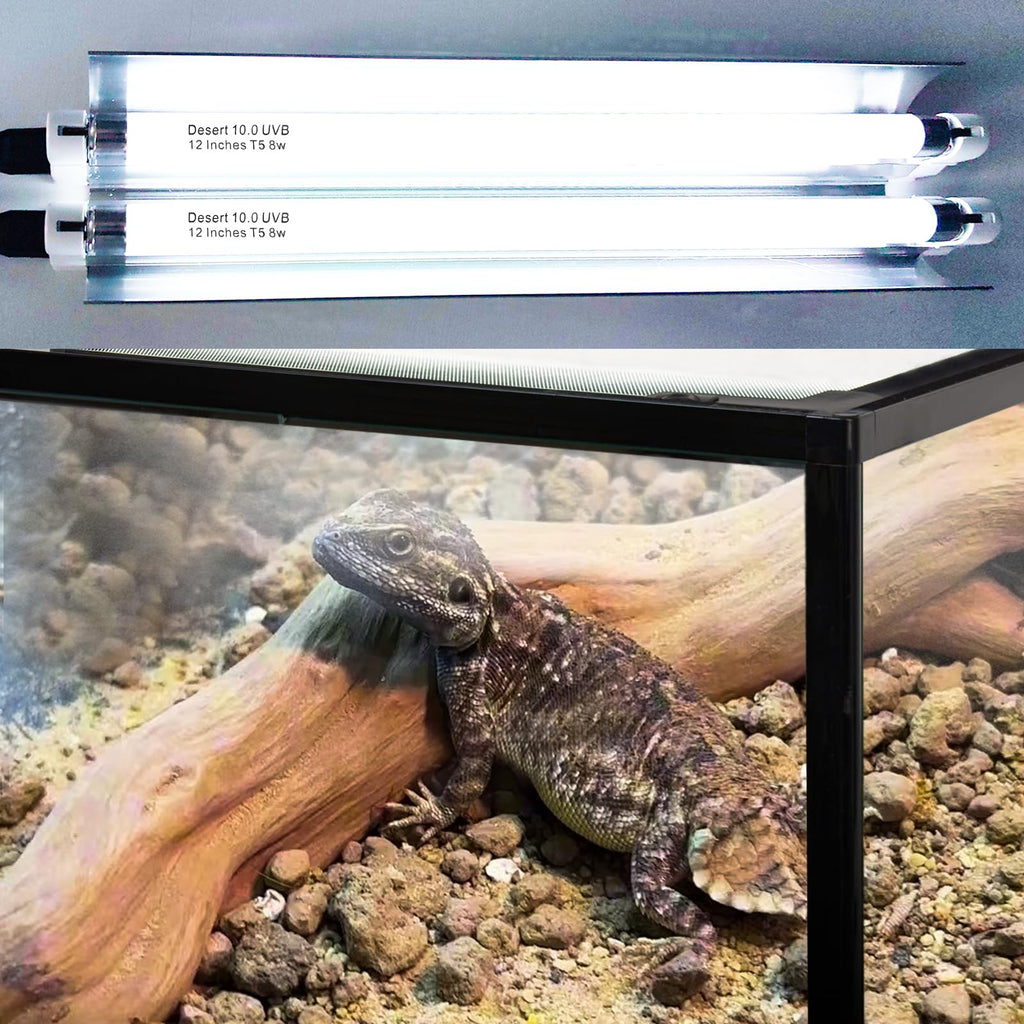 16 Watts 12 Inches T5 10.0 UVB Reptile Light Fixture C44414