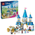 Disney Princess Castle Building Toy with 2 Minidolls V356798