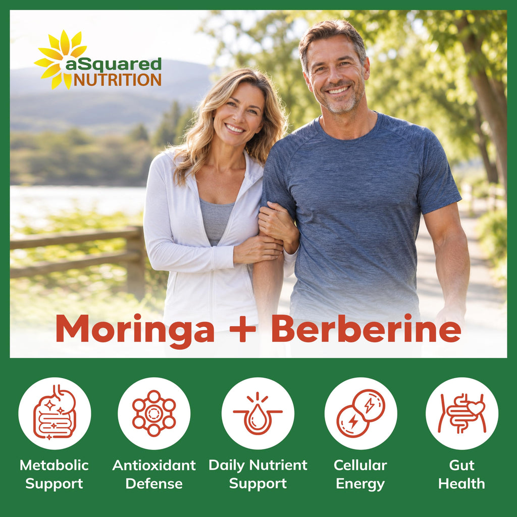 Moringa with Berberine Supplement 120 Capsules B3547