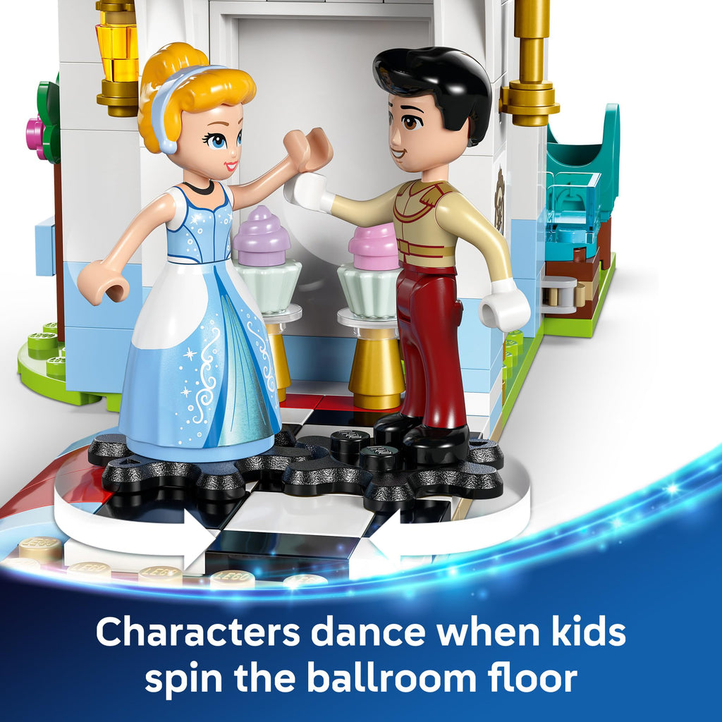 Disney Princess Castle Building Toy with 2 Minidolls V356798