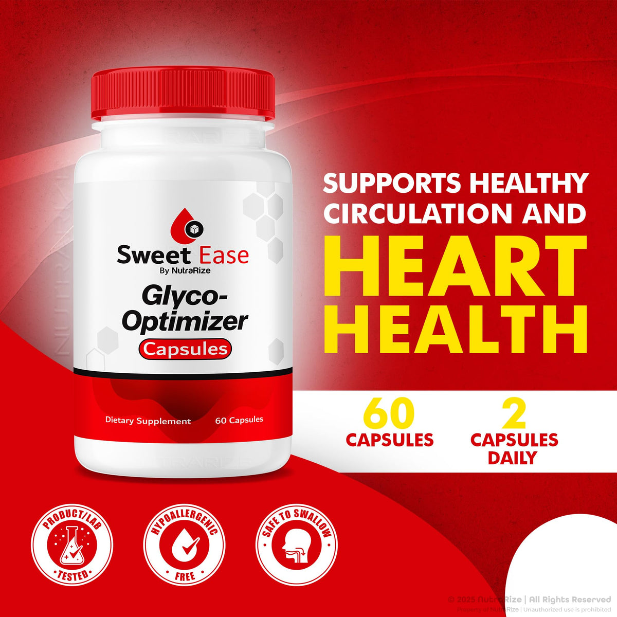 Natural Blood Support Capsules U5461