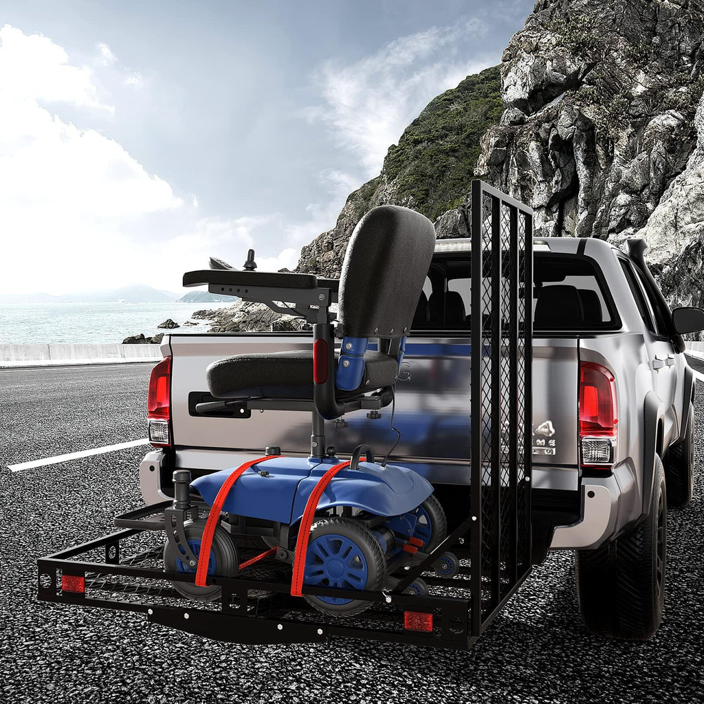 Hitch Cargo Carrier with Ramp W516