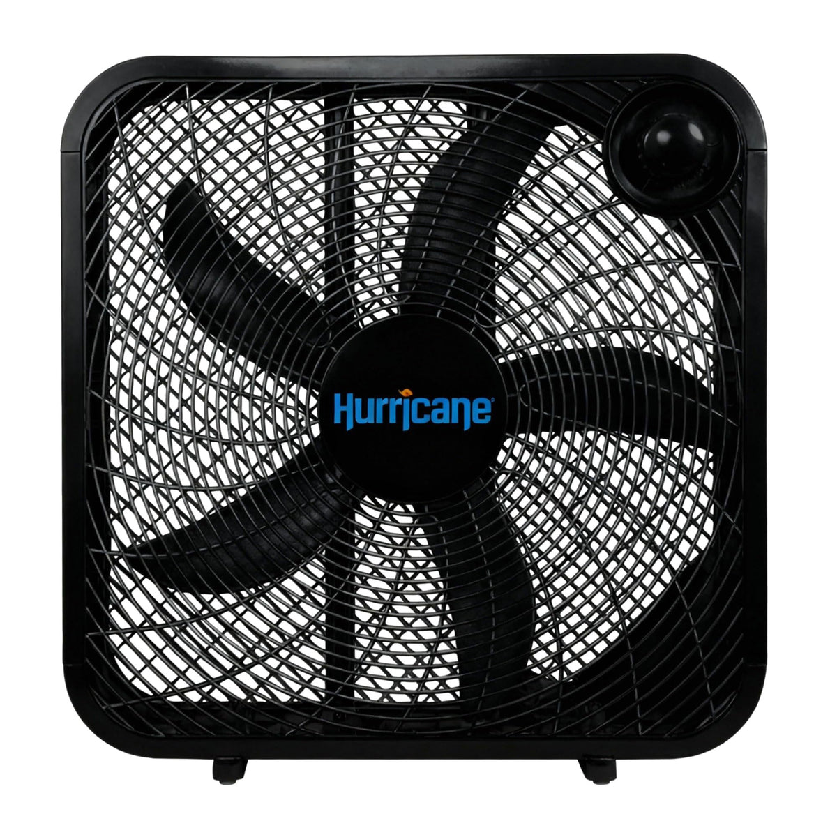 Black 3 Speed 20in Floor Box Fan R93059